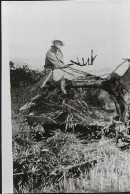 Black and White photograph.  Machinery sold by Marchants