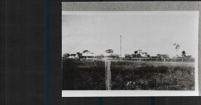 Black and White photograph.  Massingham St looking west towards McCabes