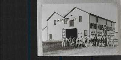 Black and White photograph.  Flour Mill Kellerberrin. 2nd ownership 1916 - 1927