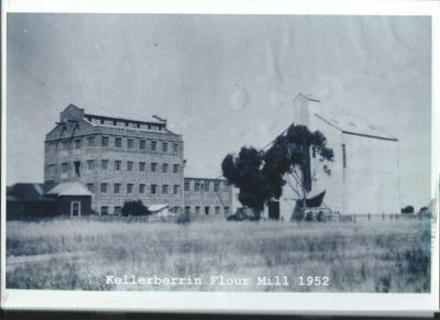 Enlargement of Black and White Photo Kellerberrin Flour Mill 1952