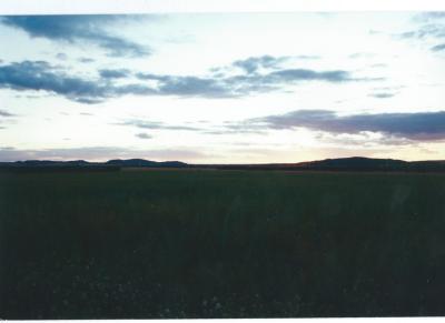 Colour Photograph Mt Stirling and Mt Caroline