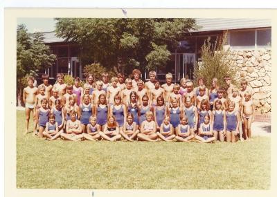 Colour photograph of Kellerberrin District High students