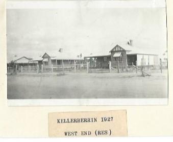 Black and White photograph Kellerberrin 1927 West End Residence
