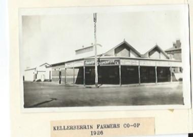 Black and White photograph Kellerberrin Farmers Co-op 1926