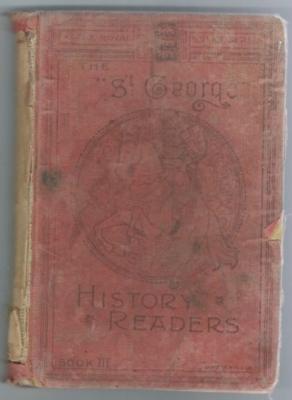 School Book.  Stories from British  History BC 55 ad 1485 Library Pantapin