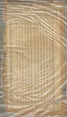 Newspaper Article (possibly Eastern undated.  Rainfall figures  1893 - 1957 Lowest Rainfall 1914 678 points (169.5 mm) Highest Rainfall 1917 2377 points (594.25mm)