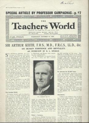 Education magazine produced as an aid for teachers, including lesson ideas general information and advertising for teaching products