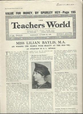 Educational magazine produced as an aid for teachers including lesson ideas general information and advertising for teaching products
