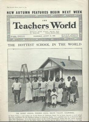Educational magazine produced as an aid for teachers including lesson ideas general information and advertising for teaching products