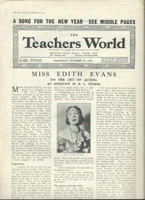 Educational magazine produced as an aid for teachers including lesson ideas general information and advertising for teaching products