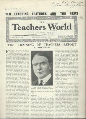 Educational magazine produced as an aid for teachers, including lesson ideas, general information and advertising for teaching products