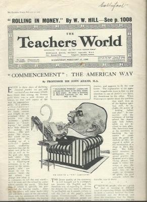 Educational magazine produced as an aid for Teachers, including Lesson Ideas, general information and advertising for teaching products
