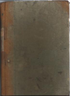 Large Ledger approx 1923 Showing amounts owed to WH Hartley the Bootman