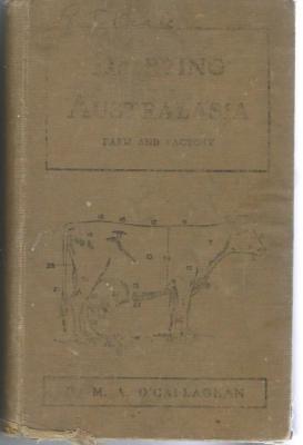 741 page reference book.  Name written in book - R T Beale, 29 Alexander St, Manly Reference book for Dairy Farmers