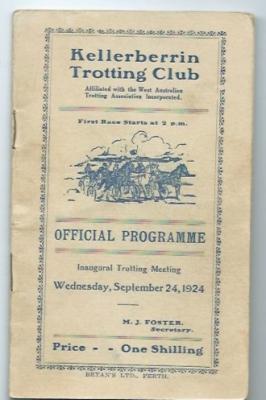 Official programme - Inaugural Hire Purchase Agreement 24 July 1934 GMH Servicae Policy 8 November 1939