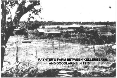 Black and White photograph Paynter's farm between Doodlakine and Kellerberrin 1910