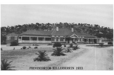 Black and White photograph.  Preventorium Kellerberrin 1933