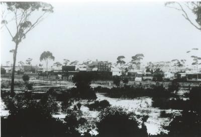 Black and White photograph Central Massingham Street