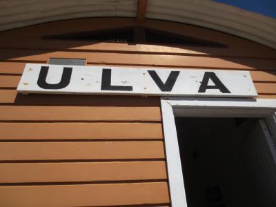 SIGN BOARD ULVA SIDING