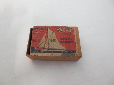 MATCH BOX ' YACHT BRAND'
