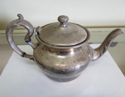 PEWTER TEA POT