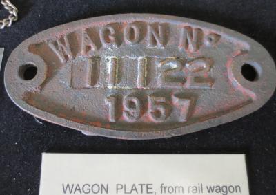 WAGON PLATE