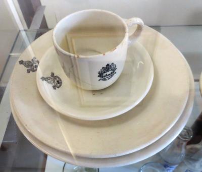 2WAGR CHINA PLATES