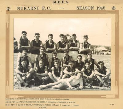 M.D.F.A. NUKARNI F OOTBALL CLUB 1948