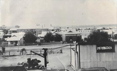 Goods shed Barrack St. MERREDIN 1924