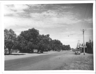 MERREDIN TOWN SITE LOOKING WEST FROM SCOUT HALL