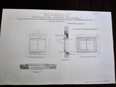 PLAN SHEET NO 12 DETAILS OF FANLIGHT WINDOWSOF REFRESHMENT ROOMS