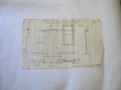 PLAN SHEET NO14 ROLLING DOOR TO PARCELS OFFICE