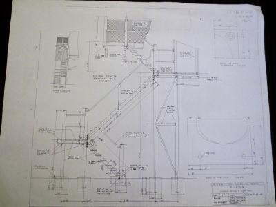 PLAN MRN 70 PROPOSED STAIRWAY TO SIGNAL CABIN