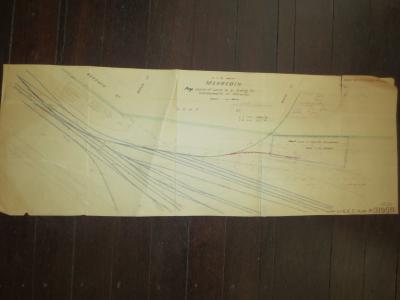 PLAN--PROPOSED LEASE OF LAND TO A SIDING FOR CMTH. OIL REFINERIES MERREDIN