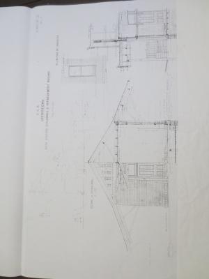 PLAN SHEET N0 5 MERREDIN NEW STATION BUILDINGS & REFRESHMENT ROOMS