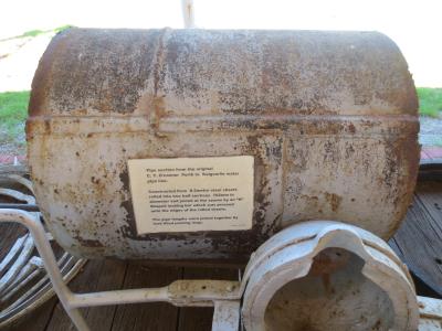 SECTION OF 0'CONNOR ORIGINAL PIPELINE