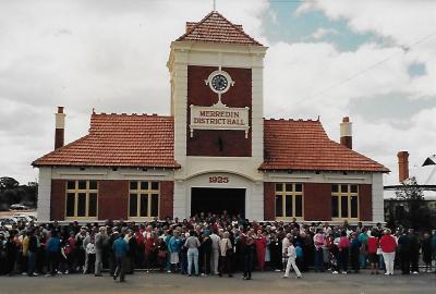 RESTORATION OF TOWN HALL 1986