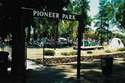 ENTRANCE TO PIONEER PARK