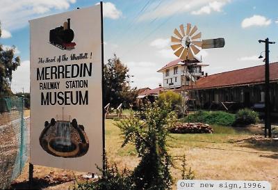 OUR NEW SIGN 1996