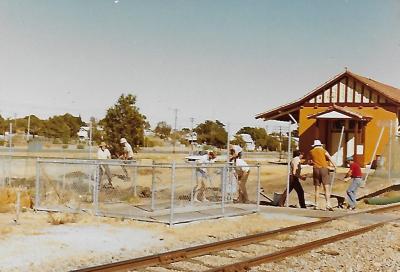 PREPARING MUSEUM COMPLEX FOR OPENING 1978