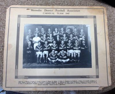 MERREDIN DISTRICT FOOTBALL ASSOCIATION CARNIVAL TEAM 1947