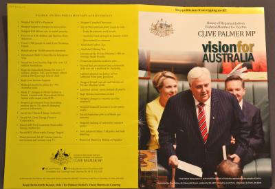 PALMER UNITED PARTY ELECTION BOOKLET