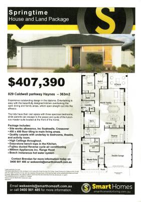 FLYERS SMART HOMES @ HAYNES HOUSE
