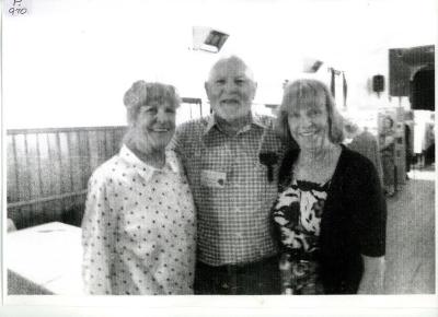 Margaret Grigg, Neville Tanner, and Eileen (Nee Alexander) at Centenary of Nannup Town Hall, September 2013.