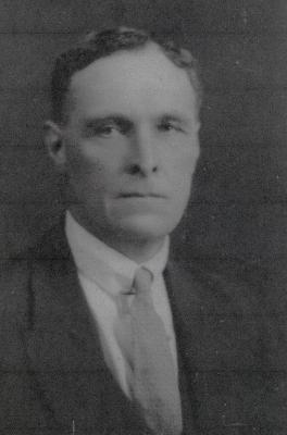 Edmund Vernon Brockman. Rep for Warren District in the Legislative Assembly. Circa 1930