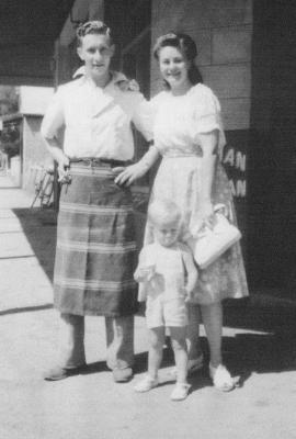 Norm & Debra Coleman. Circa 1950
