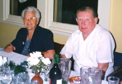 Nannup RSL 2000. Shirley & Barney Kearney