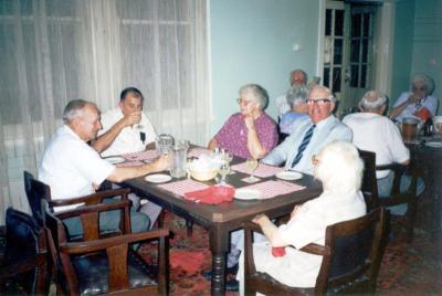 Nannup RSL Dinner 1987 Douglas Stewart opposite Jean & Chris Brown