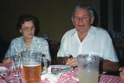 Nannup RSL Dinner 1994 Fran & Jack Crothers