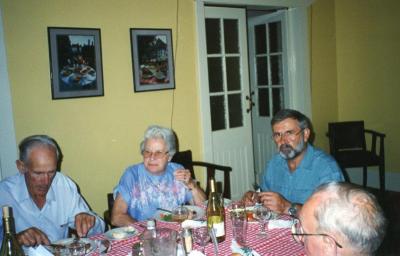 Nannup RSL Dinner 1994 Vern Scott, Marjorie Williams, Brian Collett